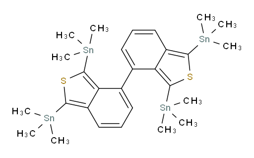 [4,4'-bibenzo[c]thiophene]-1,1',3,3'-tetrayltetrakis(trimethylstannane)