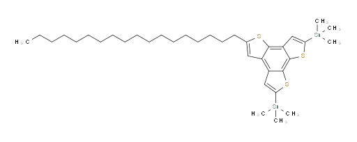 (5-octadecylbenzo[1,2-b:3,4-b':6,5-b'']trithiophene-2,8-diyl)bis(trimethylstannane)