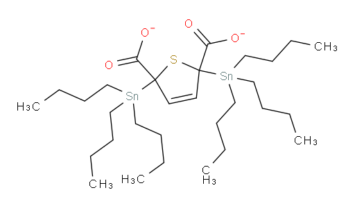 2,5-bis(tributylstannyl)-2,5-dihydrothiophene-2,5-dicarboxylate