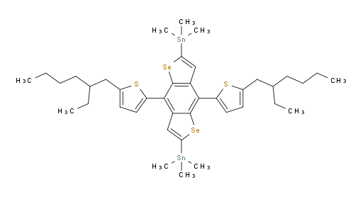 (4,8-bis(5-(2-ethylhexyl)thiophen-2-yl)benzo[1,2-b:4,5-b']bis(selenophene)-2,6-diyl)bis(trimethylstannane)
