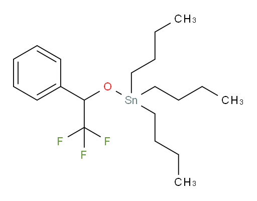 tributyl(2,2,2-trifluoro-1-phenylethoxy)stannane