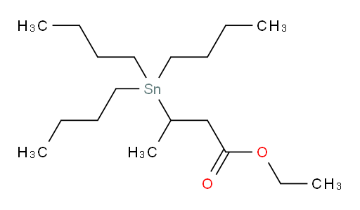 ethyl 3-(tributylstannyl)butanoate