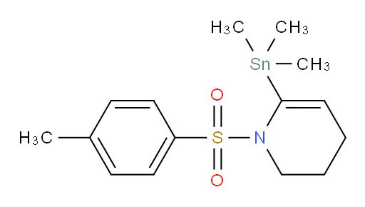 1-对甲苯磺酰基-6-(三甲基锡基)-1,2,3,4-四氢吡啶