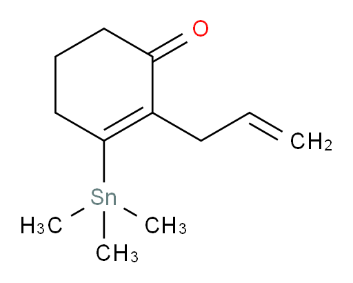 2-烯丙基-3-(三甲基锡基)环己-2-烯酮