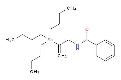 N-(2-(tributylstannyl)allyl)benzamide
