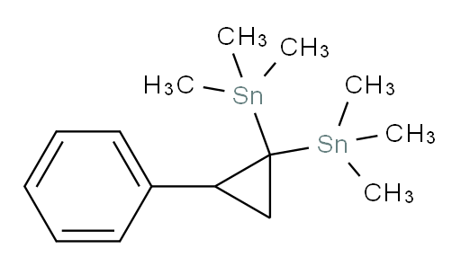 (2-苯基环丙烷-1,1-二基)双(三甲基锡烷)