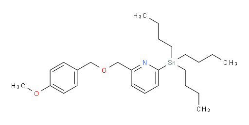 2-(((4-methoxybenzyl)oxy)methyl)-6-(tributylstannyl)pyridine