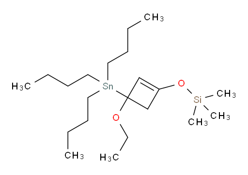 ((3-ethoxy-3-(tributylstannyl)cyclobut-1-en-1-yl)oxy)trimethylsilane