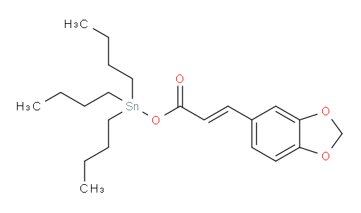 (E)-tributylstannyl 3-(benzo[d][1,3]dioxol-5-yl)acrylate