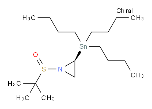 (S)-1-((R)-tert-butylsulfinyl)-2-(tributylstannyl)aziridine