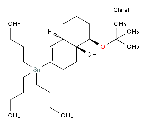 ((4aR,5R,8aR)-5-(tert-butoxy)-4a-methyl-3,4,4a,5,6,7,8,8a-octahydronaphthalen-2-yl)tributylstannane