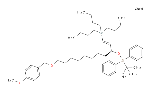 (S,E)-tert-butyl((11-((4-methoxybenzyl)oxy)-1-(tributylstannyl)undec-1-en-3-yl)oxy)diphenylsilane