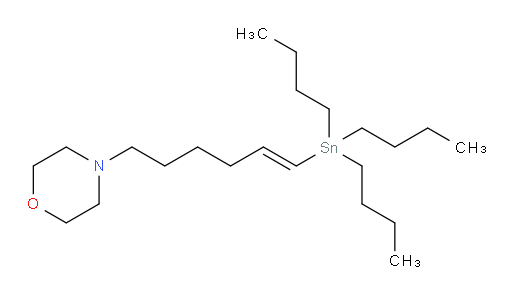 (E)-4-(6-(tributylstannyl)hex-5-en-1-yl)morpholine
