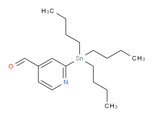 2-(tributylstannyl)isonicotinaldehyde