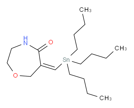 (Z)-6-((tributylstannyl)methylene)-1,4-oxazepan-5-one