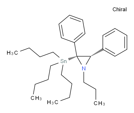 (2R,3S)-2,3-diphenyl-1-propyl-2-(tributylstannyl)aziridine