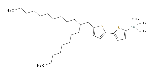 trimethyl(5'-(2-octyldodecyl)-[2,2'-bithiophen]-5-yl)stannane