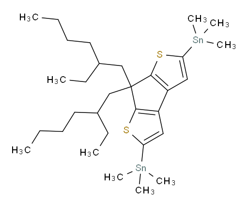 (7,7-bis(2-ethylhexyl)-7H-cyclopenta[1,2-b:4,3-b']dithiophene-2,5-diyl)bis(trimethylstannane)