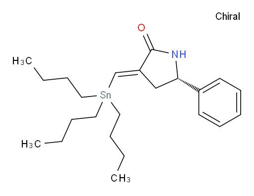 (S,E)-5-phenyl-3-((tributylstannyl)methylene)pyrrolidin-2-one