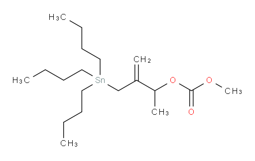 methyl (3-((tributylstannyl)methyl)but-3-en-2-yl) carbonate