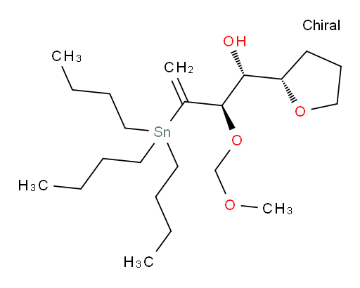 (1R,2R)-2-(methoxymethoxy)-1-((S)-tetrahydrofuran-2-yl)-3-(tributylstannyl)but-3-en-1-ol