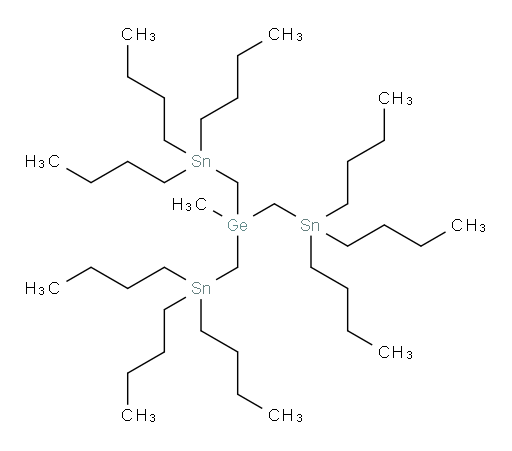 methyltris((tributylstannyl)methyl)germane