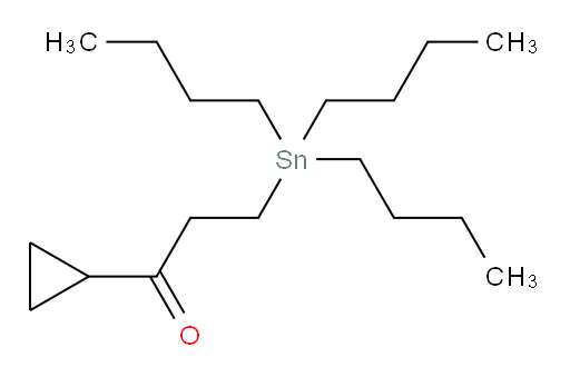 1-cyclopropyl-3-(tributylstannyl)propan-1-one