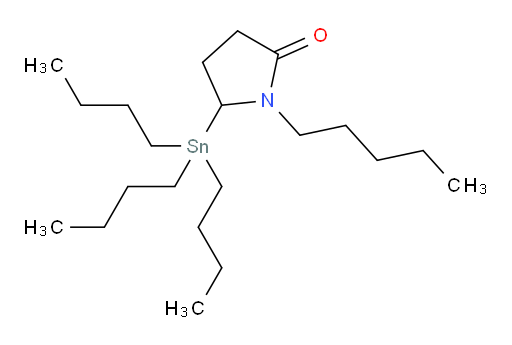 1-戊基-5-(三丁基锡基)吡咯烷-2-酮