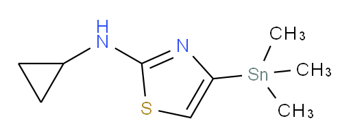 N-cyclopropyl-4-(trimethylstannyl)thiazol-2-amine