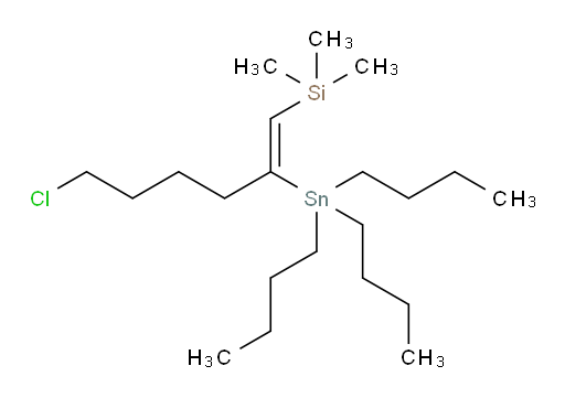 (Z)-(6-chloro-2-(tributylstannyl)hex-1-en-1-yl)trimethylsilane