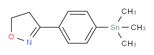 3-(4-(trimethylstannyl)phenyl)-4,5-dihydroisoxazole