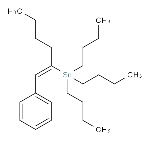(Z)-tributyl(1-phenylhex-1-en-2-yl)stannane