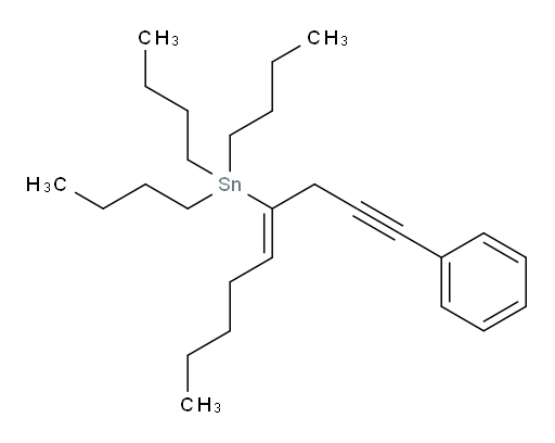 (Z)-tributyl(1-phenylnon-4-en-1-yn-4-yl)stannane