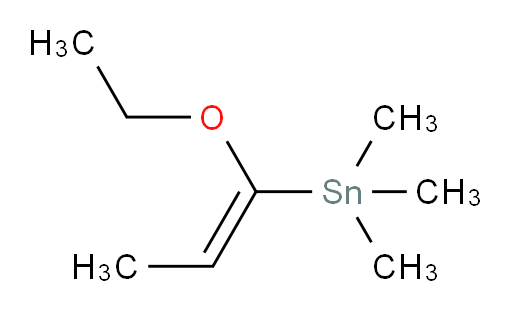 (E)-(1-ethoxyprop-1-en-1-yl)trimethylstannane