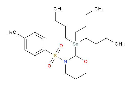 3-对甲苯磺酰基-2-(三丁基锡基)-1,3-噁唑杂环己烷