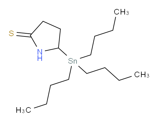5-(tributylstannyl)pyrrolidine-2-thione