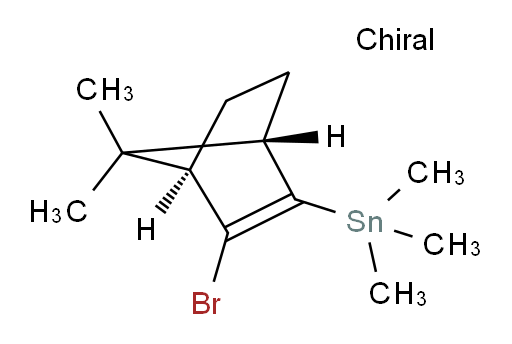 ((1S,4R)-3-bromo-7,7-dimethylbicyclo[2.2.1]hept-2-en-2-yl)trimethylstannane