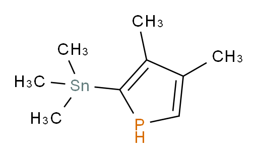 3,4-二甲基-2-(三甲基锡基)-1H-磷杂茂