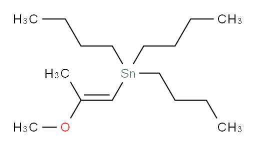 (E)-tributyl(2-methoxyprop-1-en-1-yl)stannane
