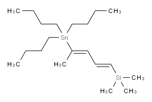 trimethyl((1E,3E)-4-(tributylstannyl)penta-1,3-dien-1-yl)silane