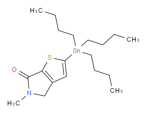 5-甲基-2-(三丁基锡基)-4H-噻吩并[2,3-c]吡咯-6(5H)-酮
