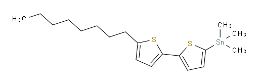 trimethyl(5'-octyl-[2,2'-bithiophen]-5-yl)stannane