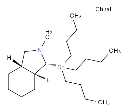 (1R,3aS,7aS)-2-methyl-1-(tributylstannyl)octahydro-1H-isoindole