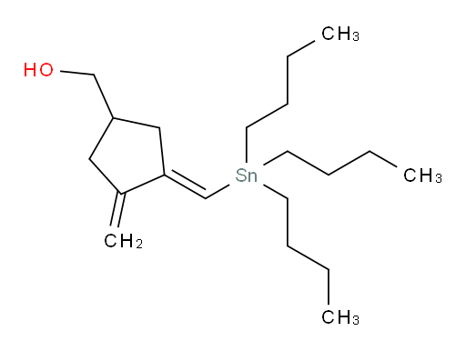 (E)-(3-methylene-4-((tributylstannyl)methylene)cyclopentyl)methanol