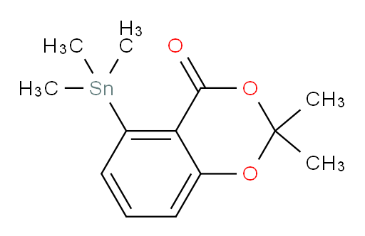 2,2-dimethyl-5-(trimethylstannyl)-4H-benzo[d][1,3]dioxin-4-one