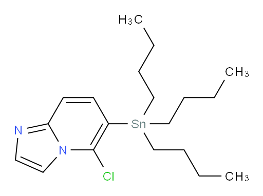 5-chloro-6-(tributylstannyl)imidazo[1,2-a]pyridine
