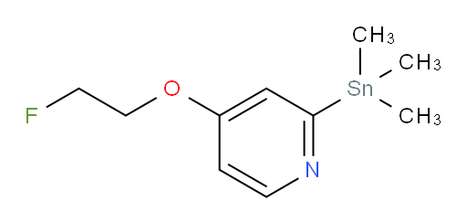 4-(2-fluoroethoxy)-2-(trimethylstannyl)pyridine