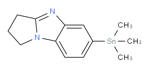 6-(trimethylstannyl)-2,3-dihydro-1H-benzo[d]pyrrolo[1,2-a]imidazole