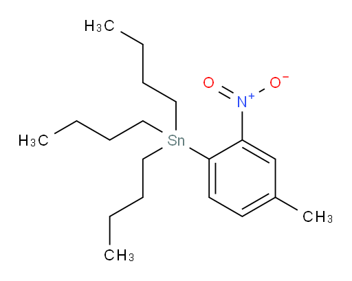 tributyl(4-methyl-2-nitrophenyl)stannane