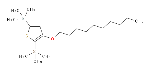 (3-(decyloxy)-5-(trimethylstannyl)thiophen-2-yl)trimethylsilane